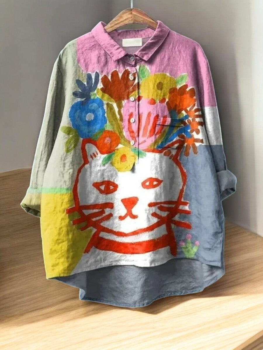 Bertha™ - Schicke Vintage-Bluse für einen zeitlosen Look
