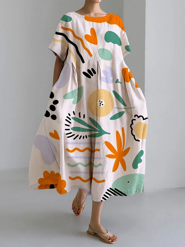 EMMA - STILVOLLE SOMMERKLEID MIT SCHÖNEM DESIGN