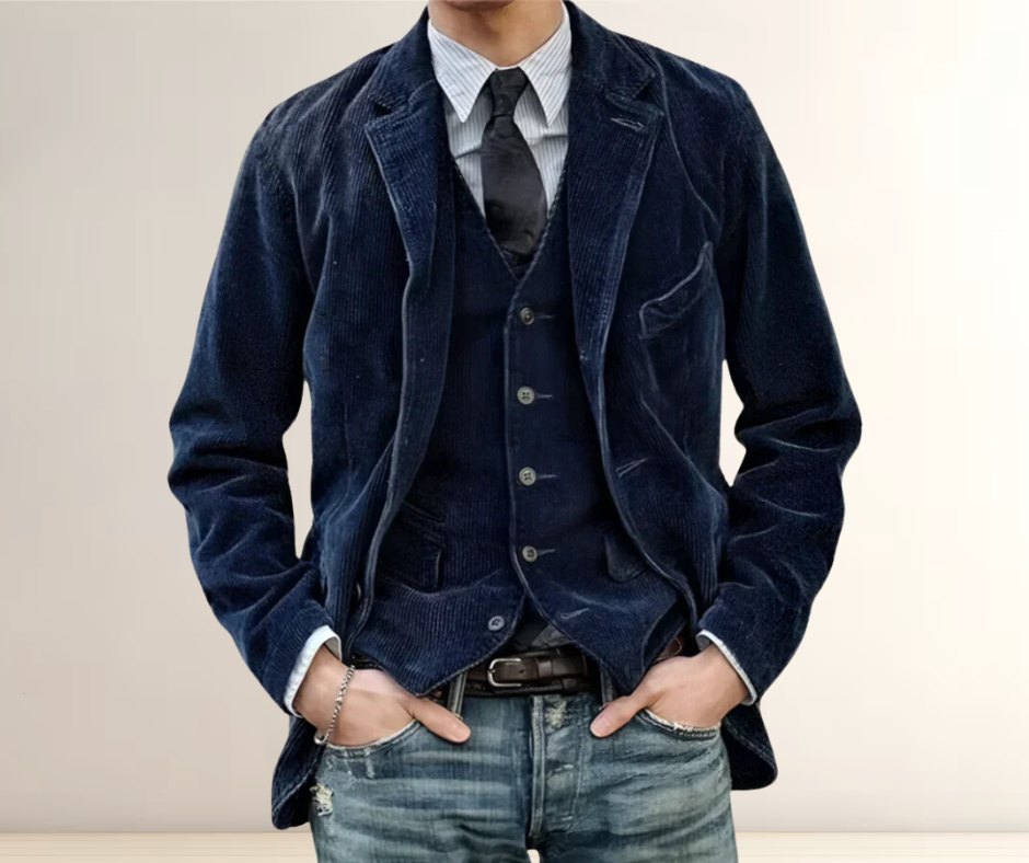 MATTEO - RETRO-JACKE UND -WESTE