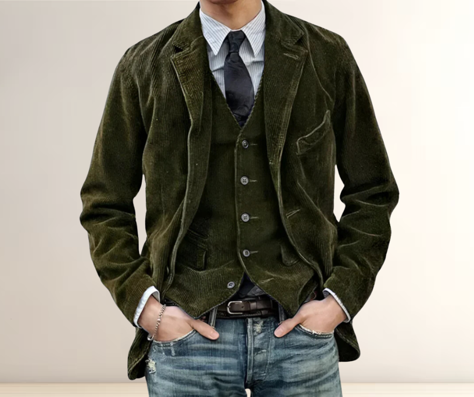 MATTEO - RETRO-JACKE UND -WESTE