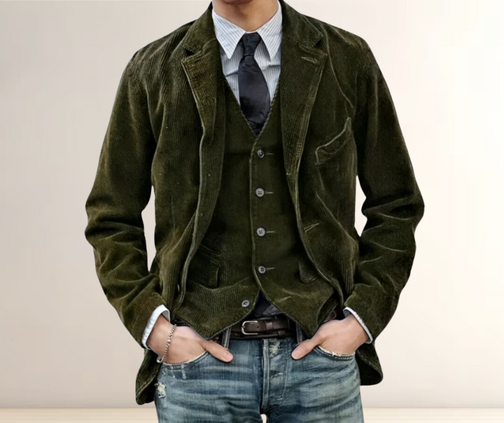 MATTEO - RETRO-JACKE UND -WESTE
