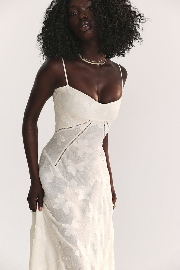 Paulette™ - Elegantes langes Kleid mit Korsett