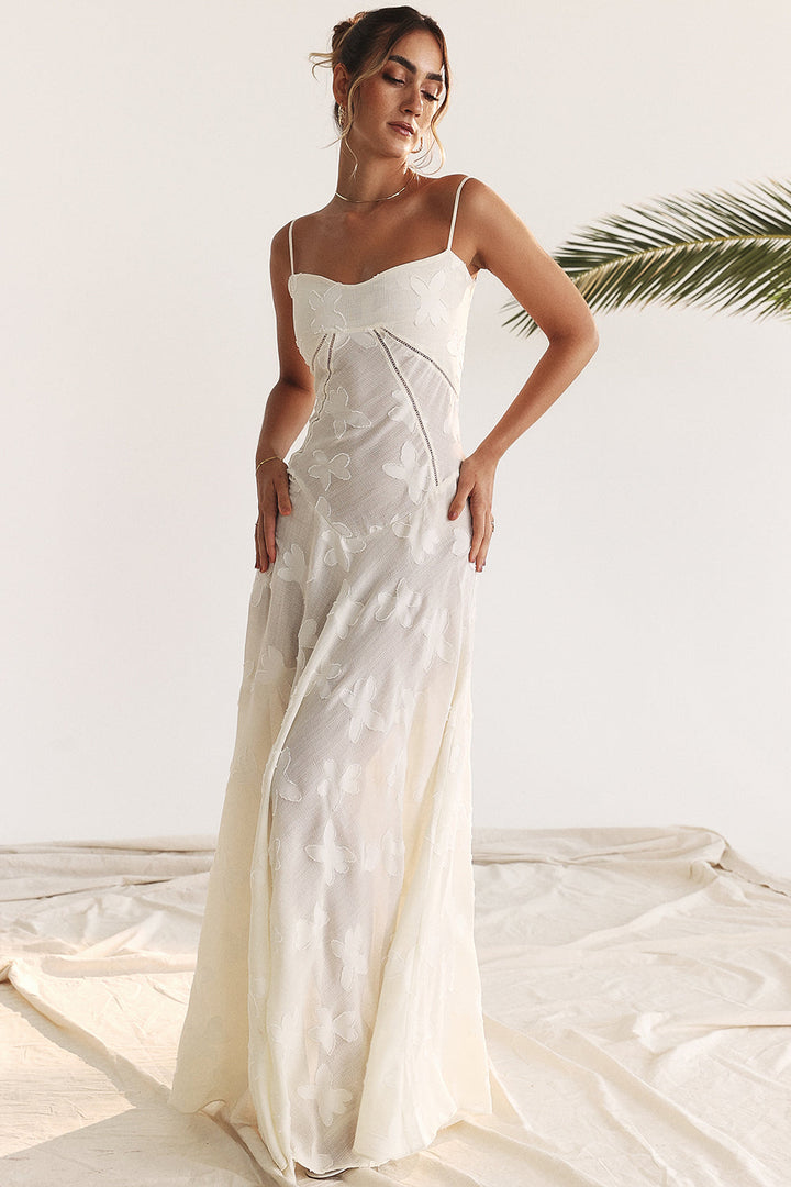 Paulette™ - Elegantes langes Kleid mit Korsett