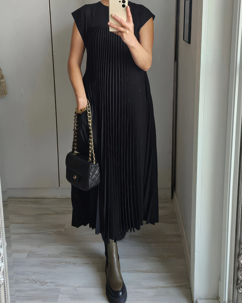 Laurine™ – Elegantes langes Kleid im klassischen Stil
