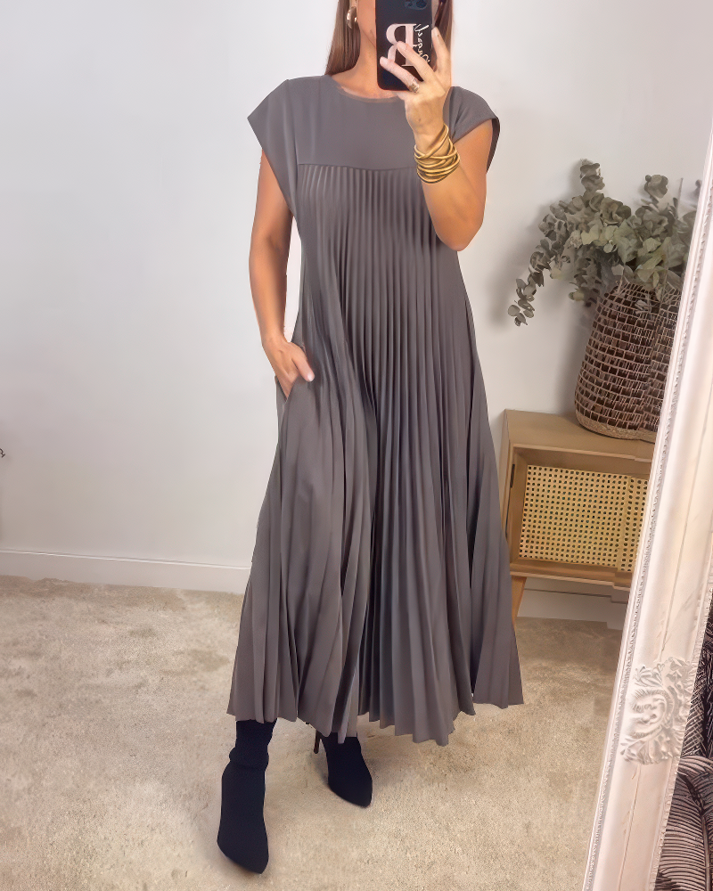 Laurine™ – Elegantes langes Kleid im klassischen Stil