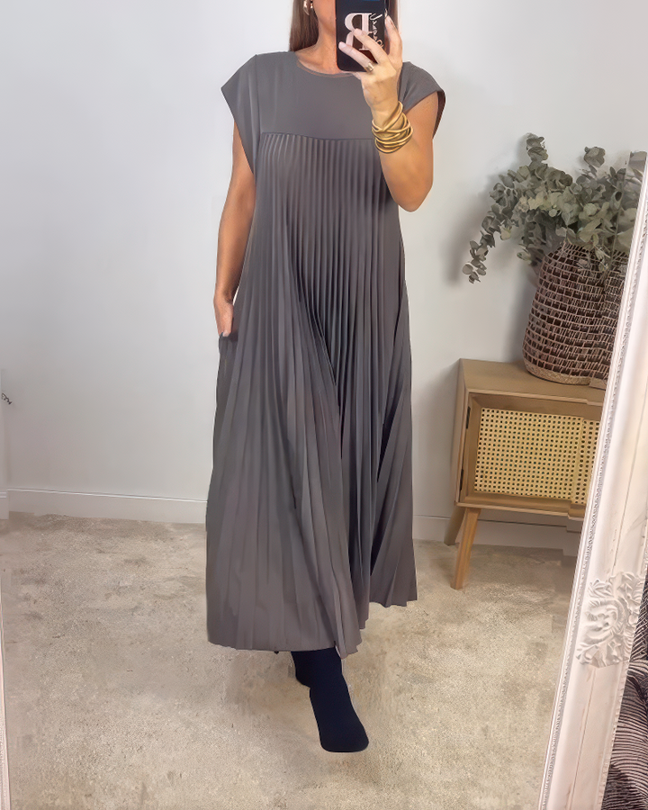 Laurine™ – Elegantes langes Kleid im klassischen Stil