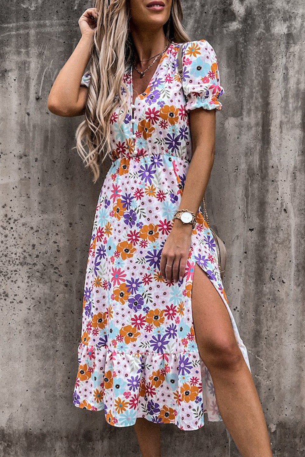 Charlie™ Maxikleid mit Blumen