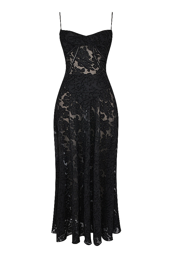 Paulette™ - Elegantes langes Kleid mit Korsett