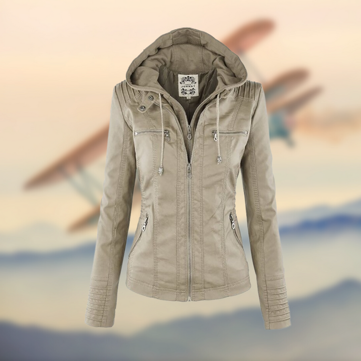 Alessia - Elegante und einzigartige Lederjacke