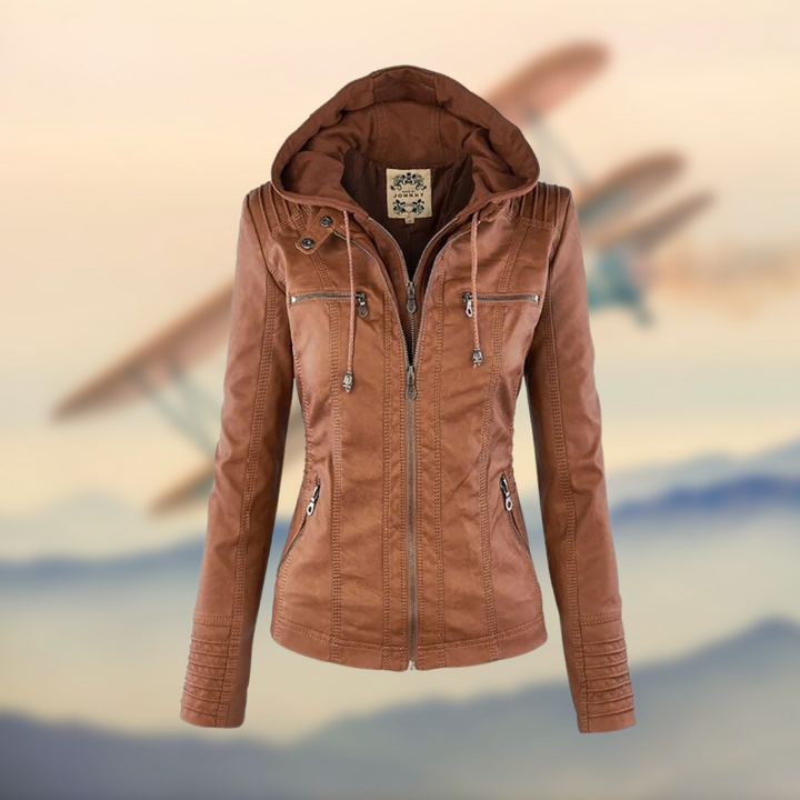 Alessia - Elegante und einzigartige Lederjacke