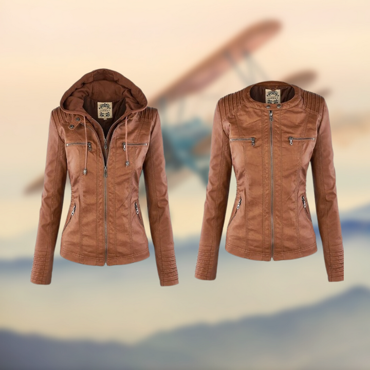 Alessia - Elegante und einzigartige Lederjacke