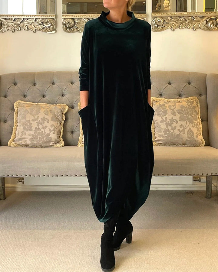Gabriella - Stylisches Winterkleid mit Taschen