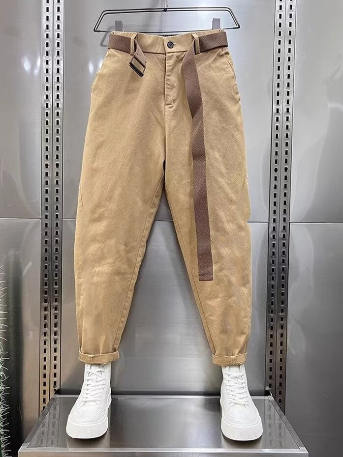 Iacopo™ - Elegante und Bequeme Freizeit-Hose mit Gürtel für Komfort und Raffinesse