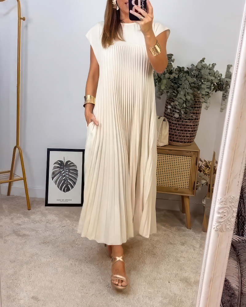 Laurine™ – Elegantes langes Kleid im klassischen Stil