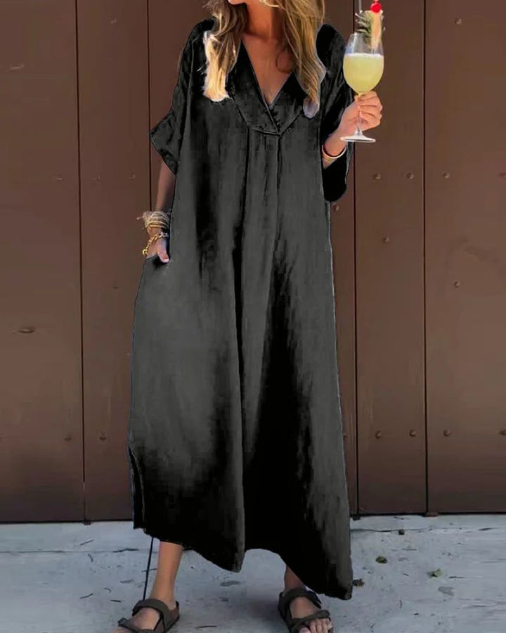 SAENE™ - Lässiges Baumwollkleid