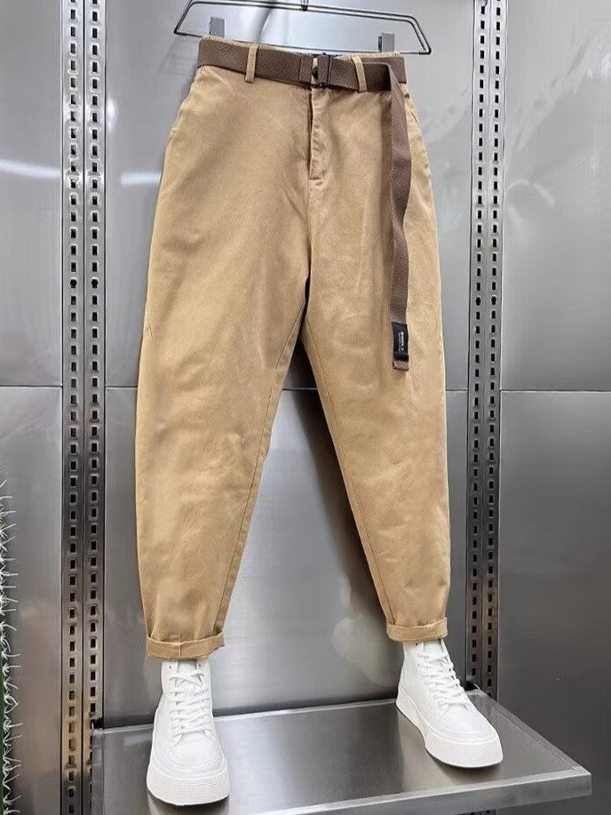 Iacopo™ - Elegante und Bequeme Freizeit-Hose mit Gürtel für Komfort und Raffinesse