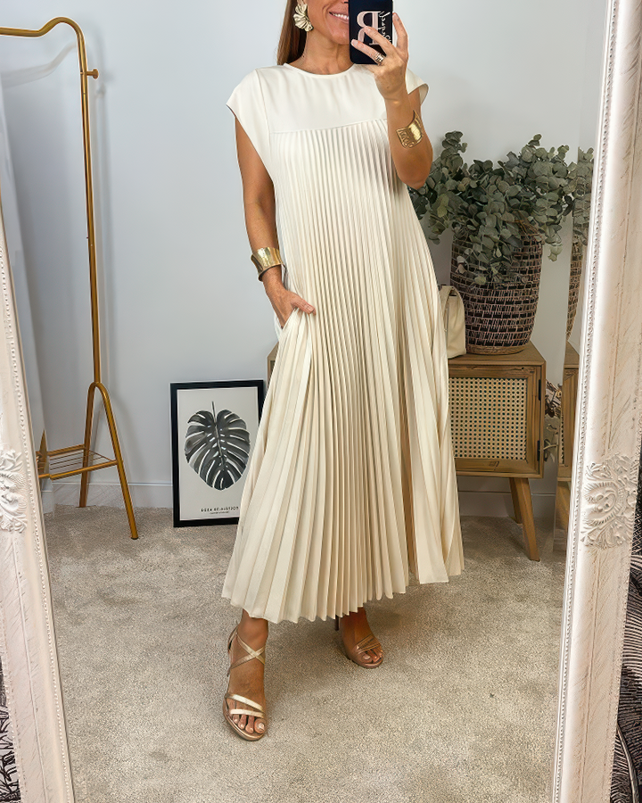 Laurine™ – Elegantes langes Kleid im klassischen Stil