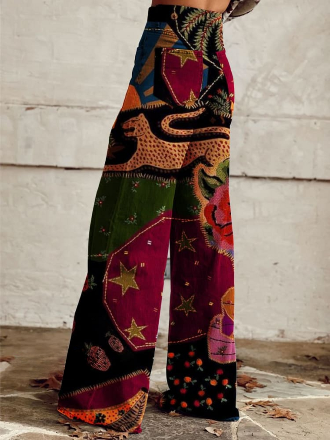 Behn Berlin | Boho Retro Stilvolle Vintagehose