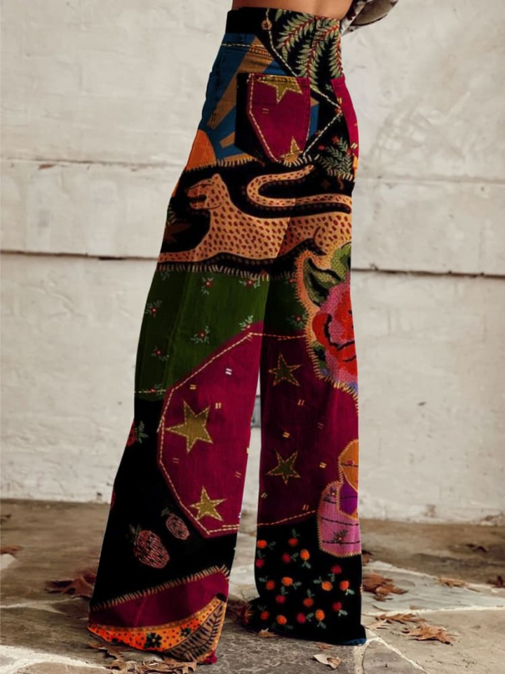 Behn Berlin | Boho Retro Stilvolle Vintagehose