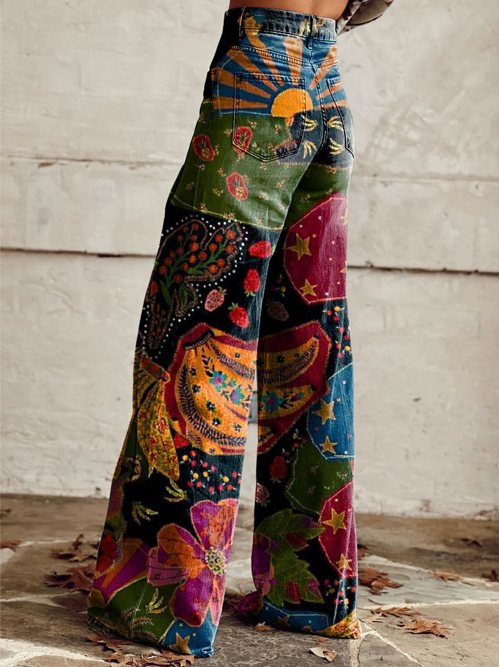 Behn Berlin | Elegante Boho Vintage Hose für einen stilvollen Look