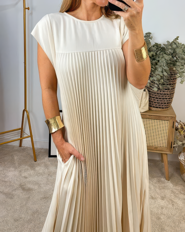 Laurine™ – Elegantes langes Kleid im klassischen Stil