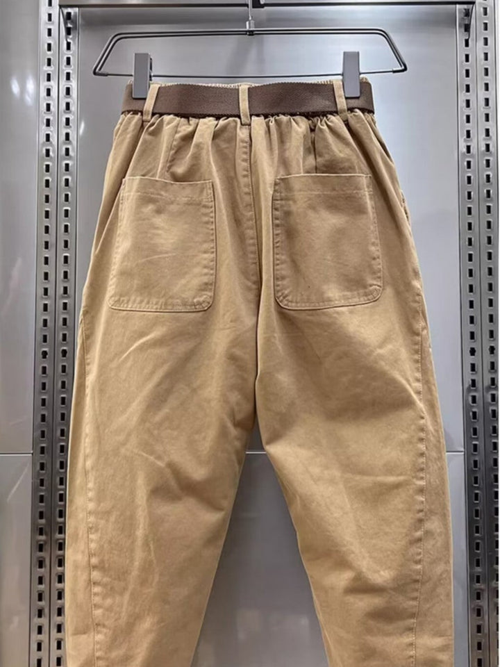 Iacopo™ - Elegante und Bequeme Freizeit-Hose mit Gürtel für Komfort und Raffinesse