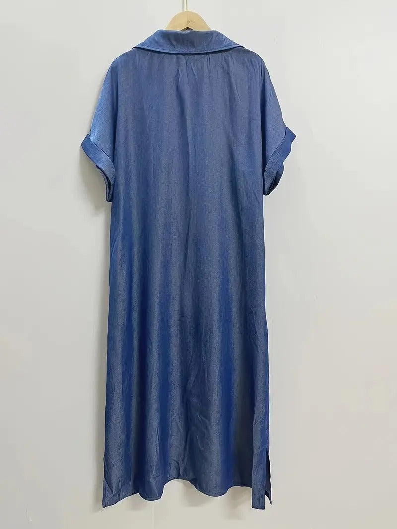 Béatrice™ - Elegantes Chemisier-Kleid Béatrice™ -