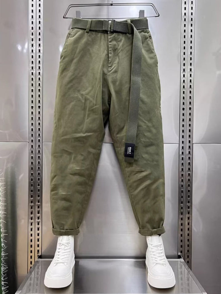 Iacopo™ - Elegante und Bequeme Freizeit-Hose mit Gürtel für Komfort und Raffinesse