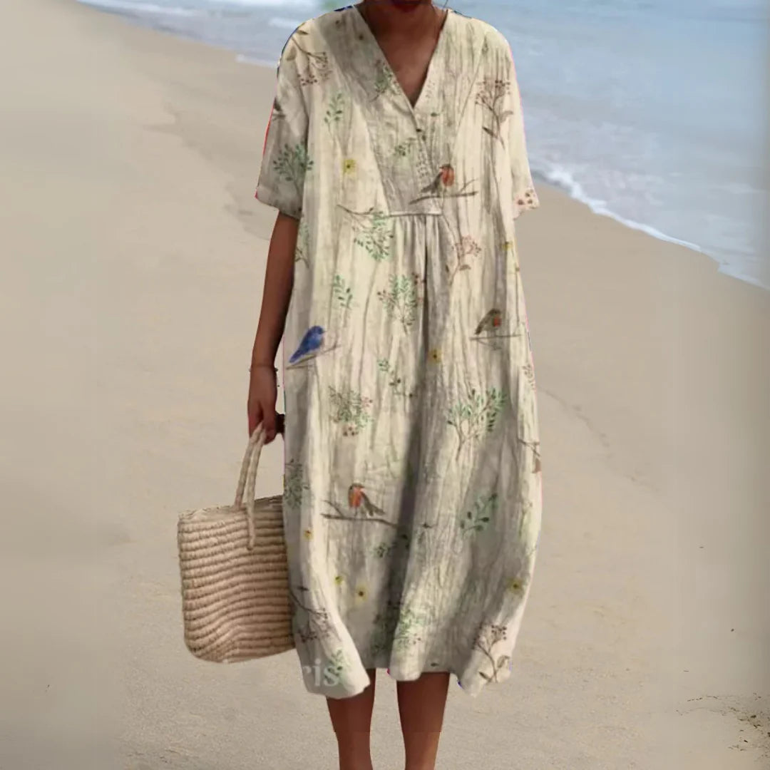Amara™ - Müheloses Sommer-Blumenkleid