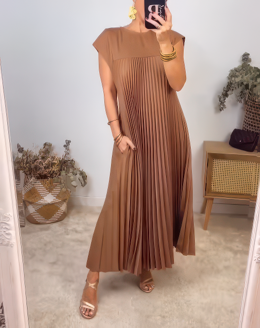 Laurine™ – Elegantes langes Kleid im klassischen Stil