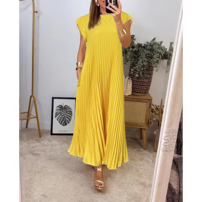 Laurine™ – Elegantes langes Kleid im klassischen Stil