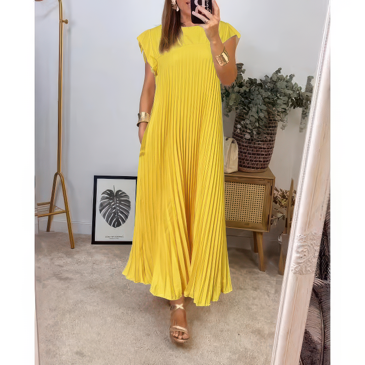Laurine™ – Elegantes langes Kleid im klassischen Stil