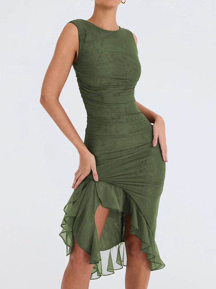 Nancy™ - Elegantes Midi-Kleid