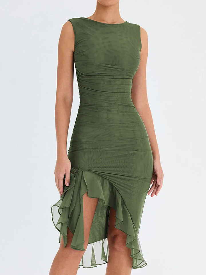 Nancy™ - Elegantes Midi-Kleid