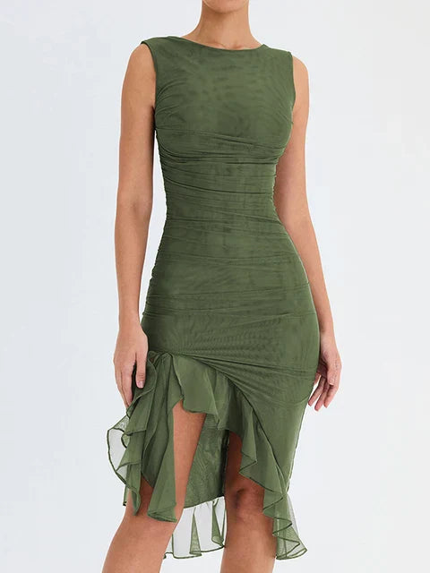 Nancy™ - Elegantes Midi-Kleid