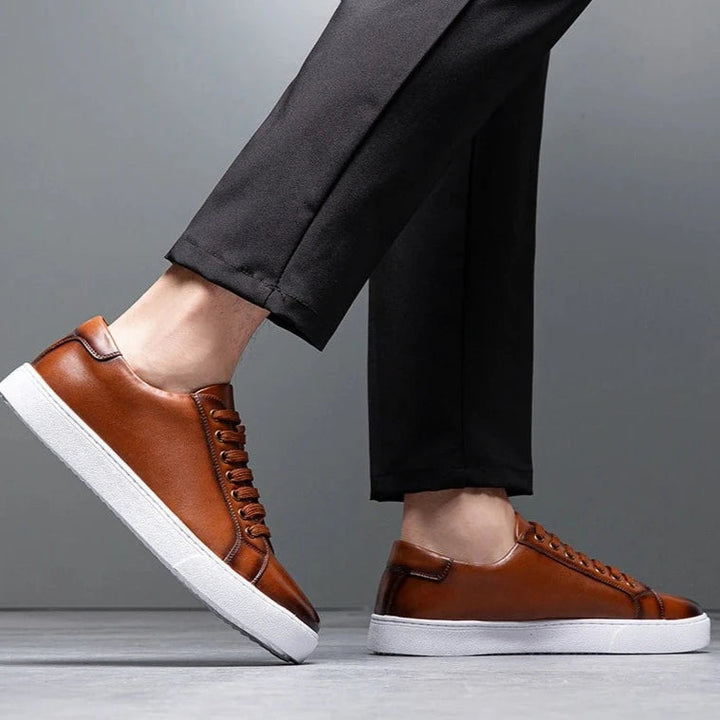 Enzo- Herren Sneaker aus Leder