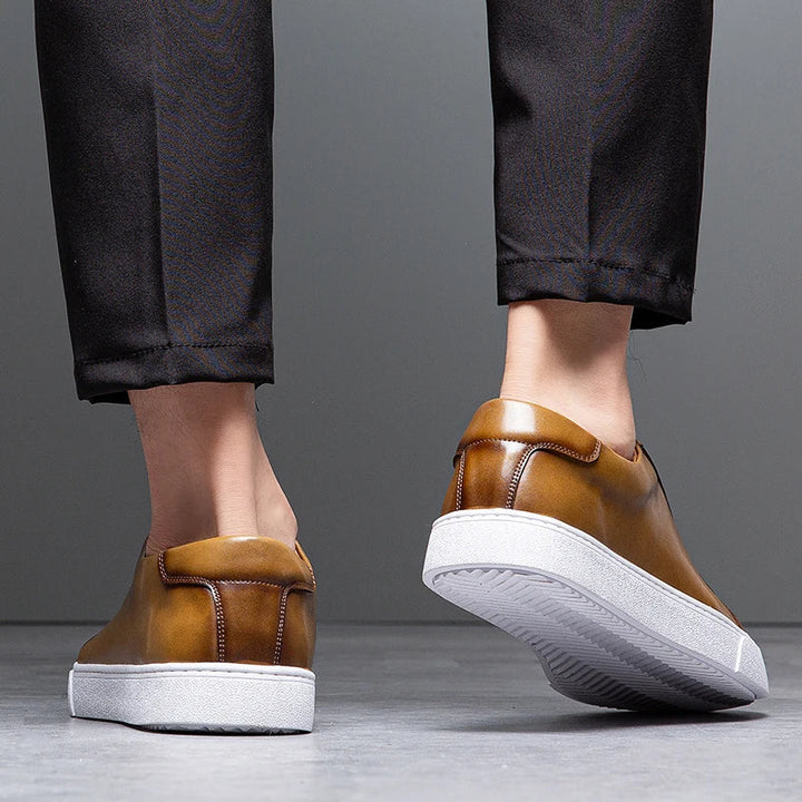 Enzo- Herren Sneaker aus Leder