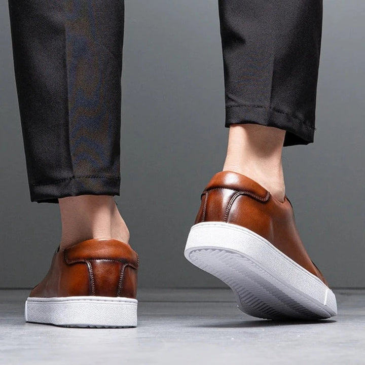 Enzo- Herren Sneaker aus Leder