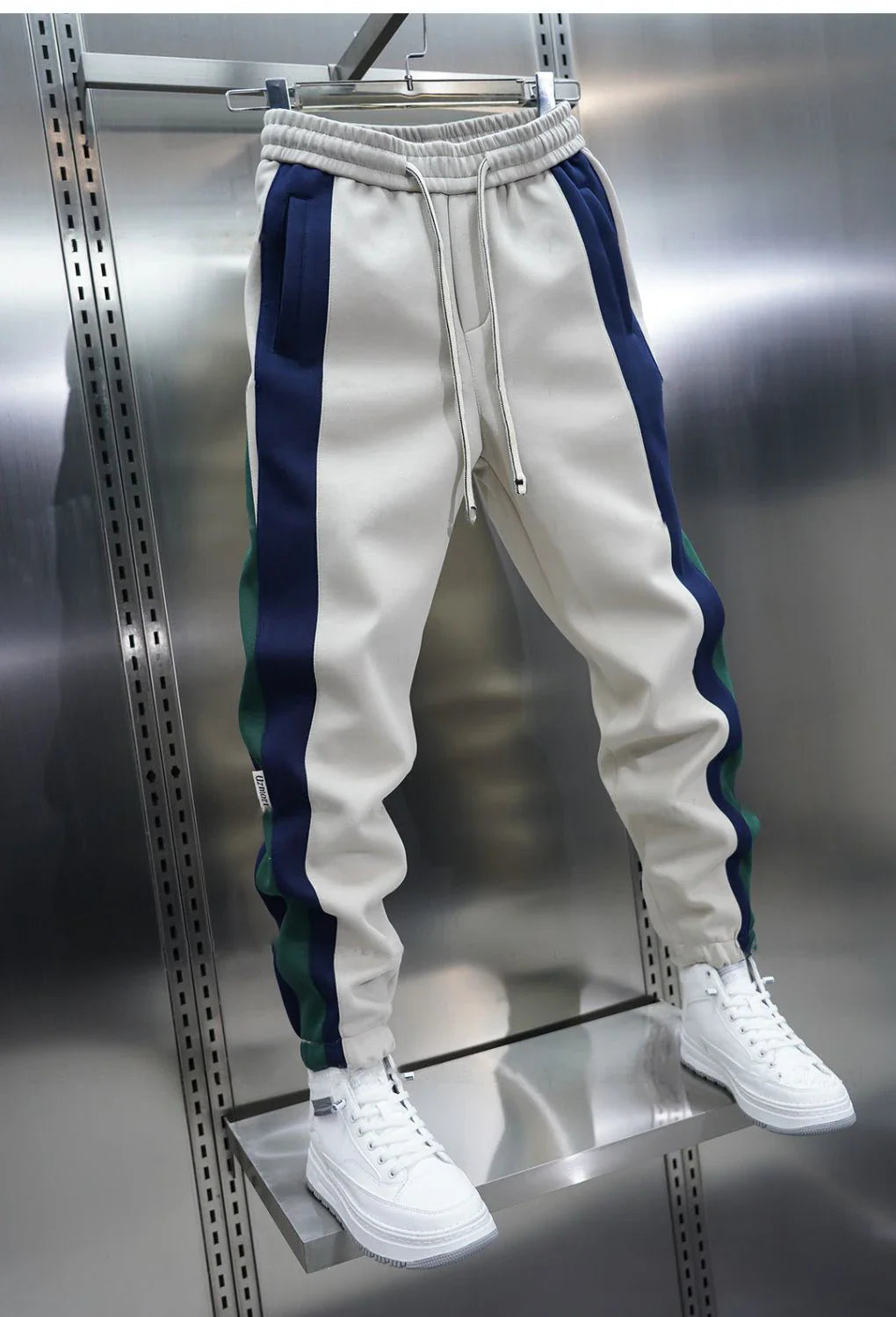 Moreno™ - Kontrastgestreifter Modische Hose für einen eleganten und trendigen Stil