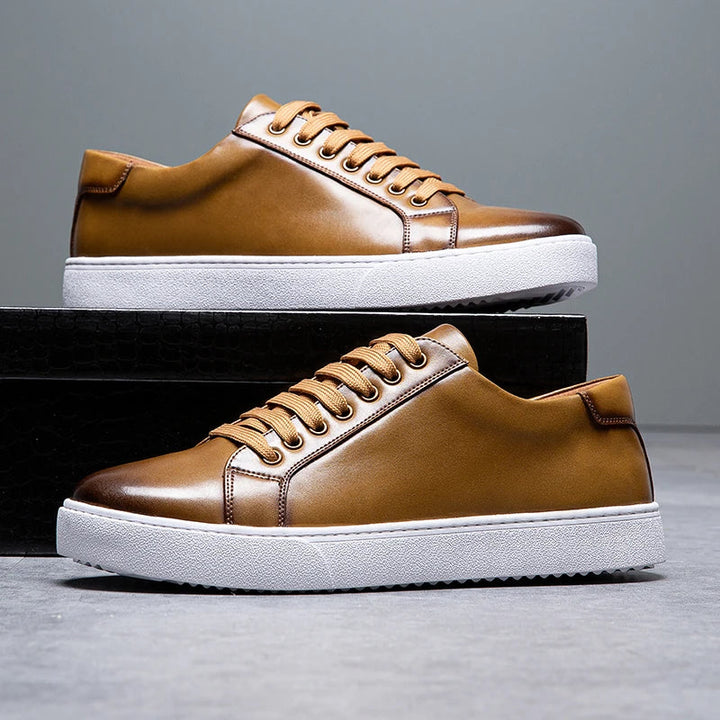 Enzo- Herren Sneaker aus Leder