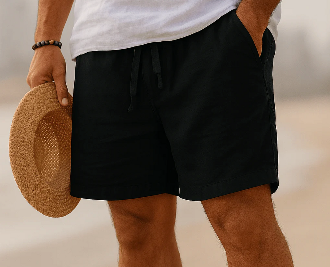 Remo™ - Schicke Leinenshorts