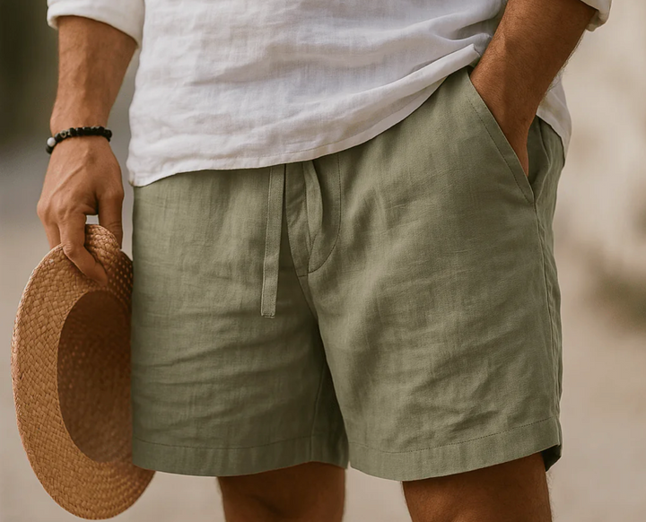 Remo™ - Schicke Leinenshorts