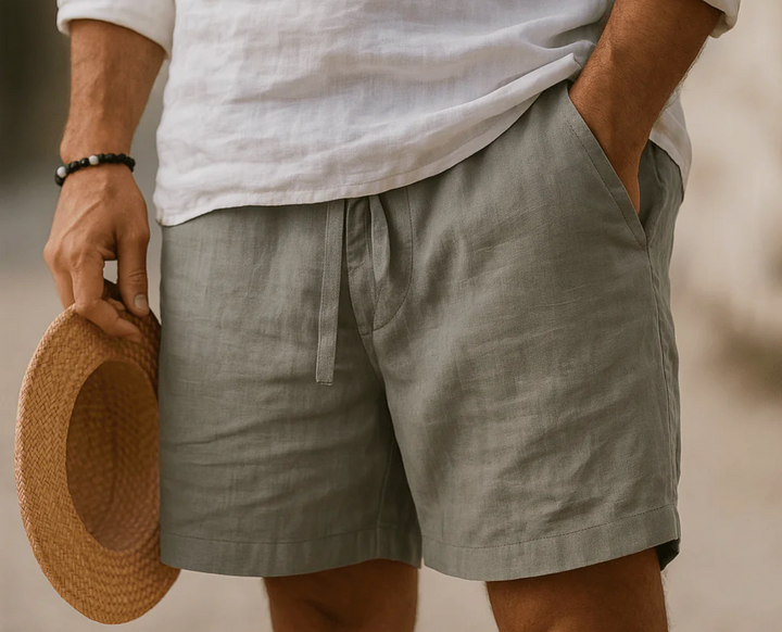 Remo™ - Schicke Leinenshorts