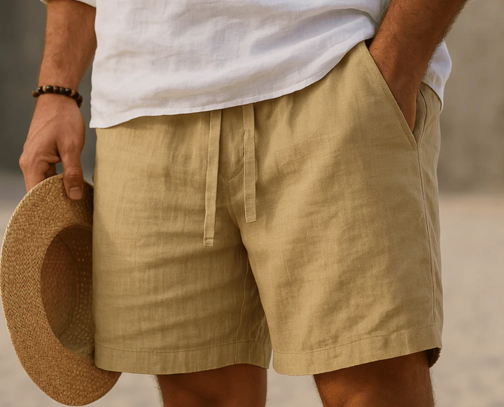 Remo™ - Schicke Leinenshorts