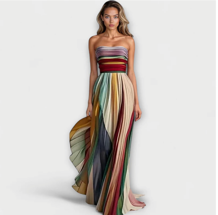 Flora™ - Buntes ärmelloses Kleid