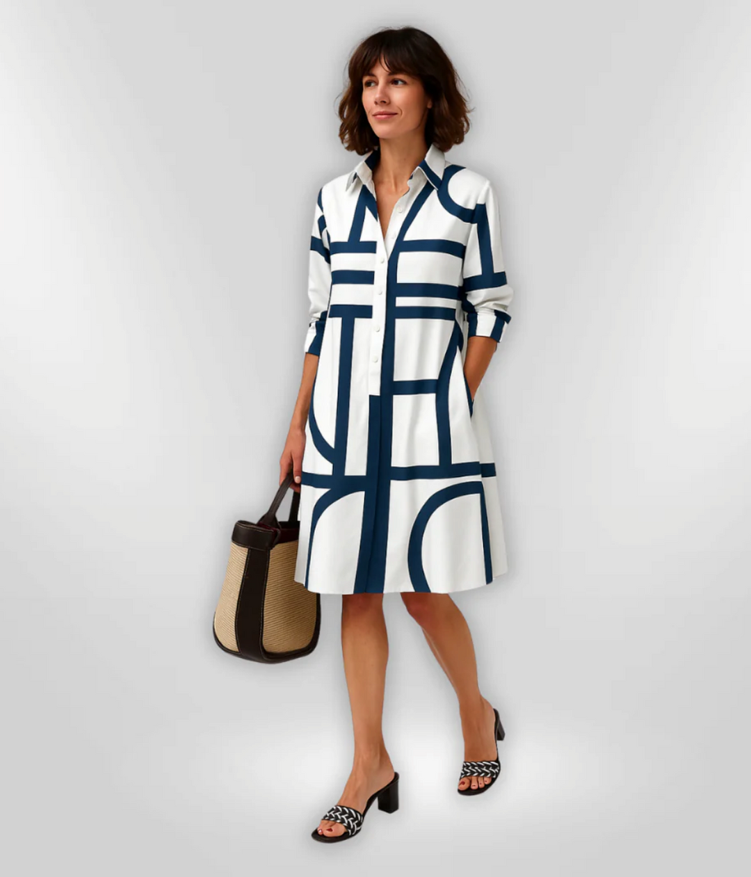 Bellina™ - Gemustertes Kleid