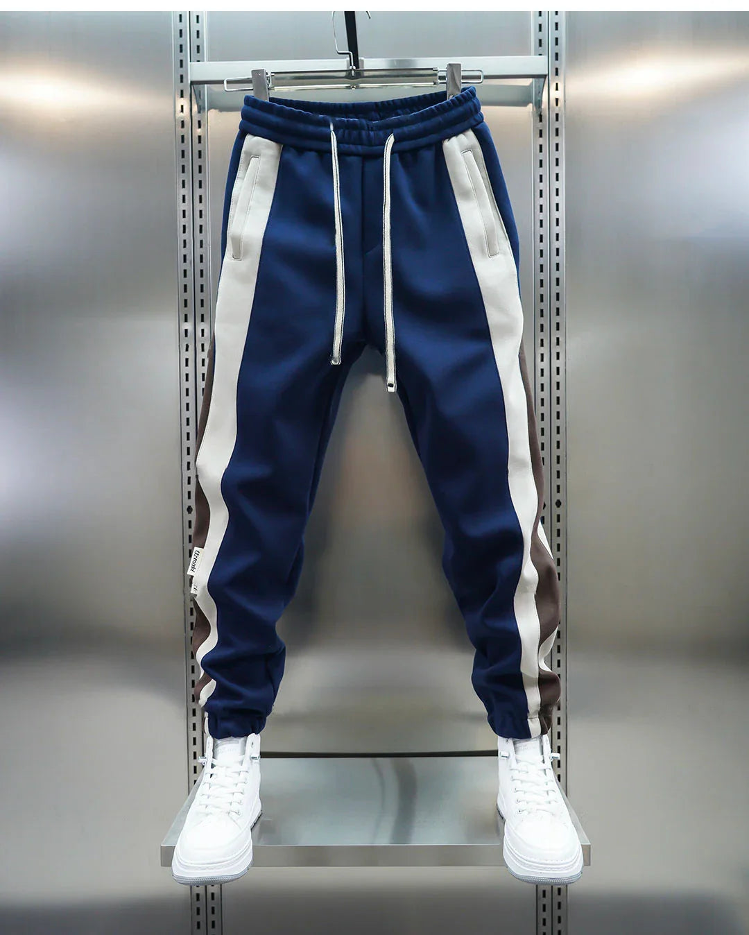 Moreno™ - Kontrastgestreifter Modische Hose für einen eleganten und trendigen Stil