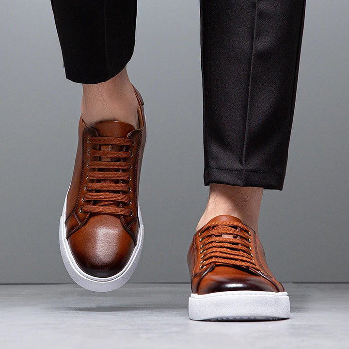 Enzo- Herren Sneaker aus Leder