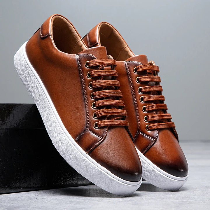 Enzo- Herren Sneaker aus Leder