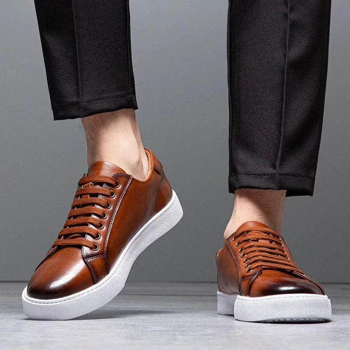 Enzo- Herren Sneaker aus Leder